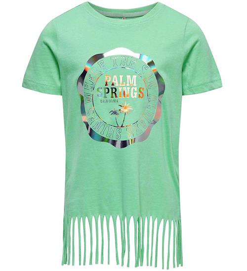 Se Kids Only Kids Only T-Shirt - KogAlison - Spearmint/Palm ved KidsWorld