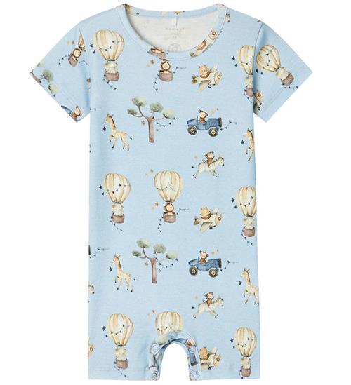 Se Name It Name It Sommerdragt - NbmJulius - Chambray Blue Melange ved KidsWorld