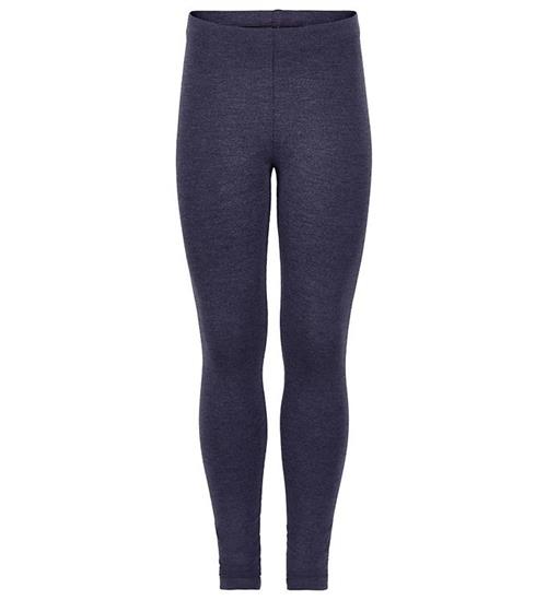 Se Minymo Leggings - Bambus - Dark Navy ved KidsWorld