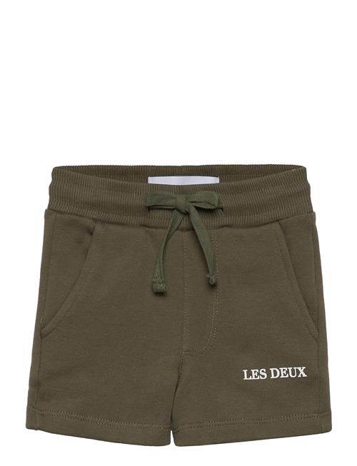 Les Deux Lens Sweatshorts Kids Les Deux Green