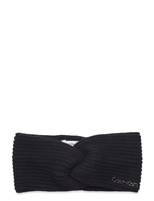 Calvin Klein Ck Must Logo Twisted Headband Calvin Klein Black