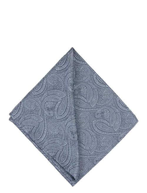 Se Portia 1924 Paisley Silk Pocket Square Portia 1924 Navy ved Booztlet