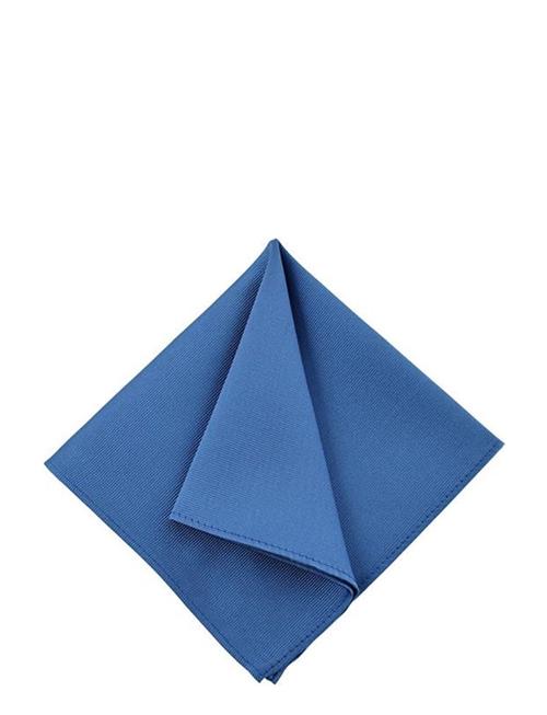 Portia 1924 Solid Silk Pocket Square Portia 1924 Blue