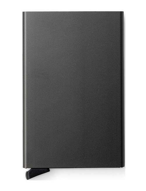 edd. Rfid Singel Aluminium Card Holder Edd. Black