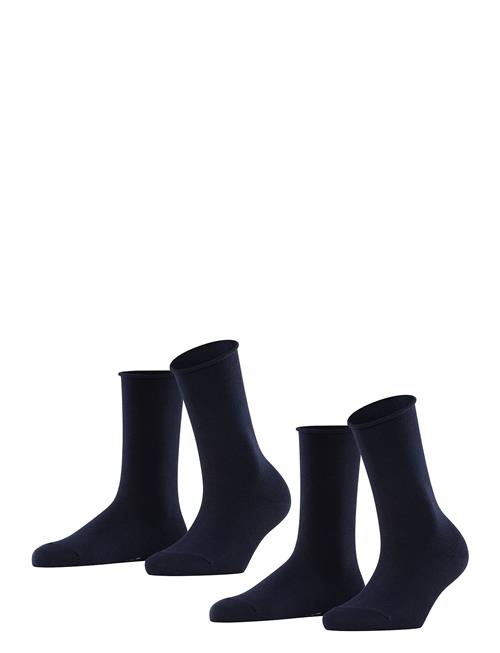 Se Esprit Socks Basic Pure So 2P Esprit Socks Navy ved Booztlet