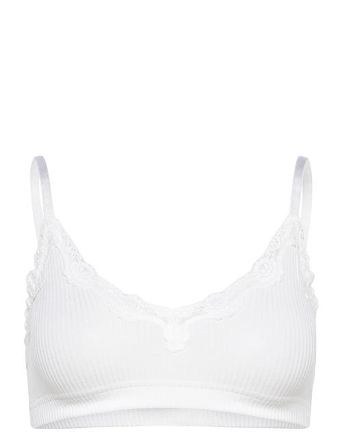 Se Rosemunde Silk Bra Top Rosemunde White ved Booztlet