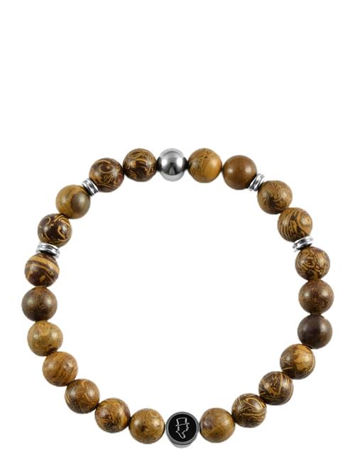 Beads Bracelet 8Mm Edd. Brown