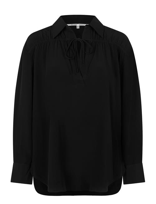 Cibelle Tunic Blouse Second Female Black