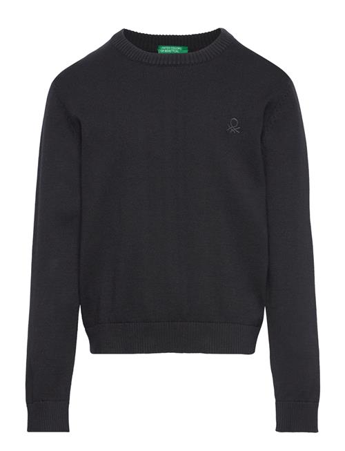 United Colors of Benetton Crewneck Jersey United Colors Of Benetton Black