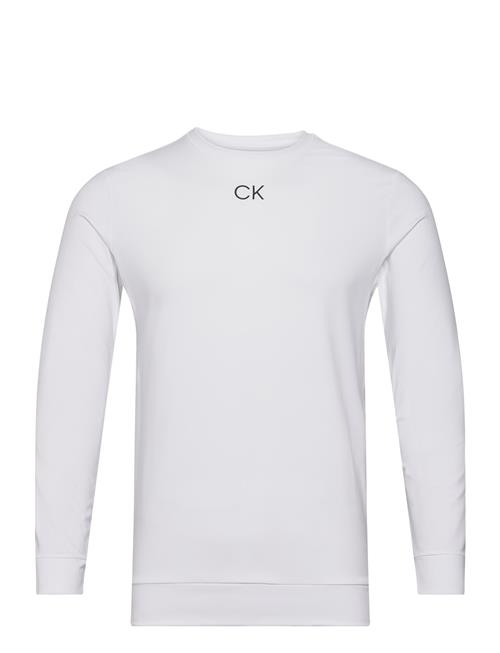 Calvin Klein Golf Baselayer With Ck Chest Print Calvin Klein Golf White