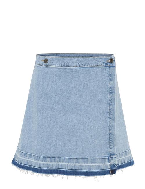 Cuami Short Skirt Culture Blue