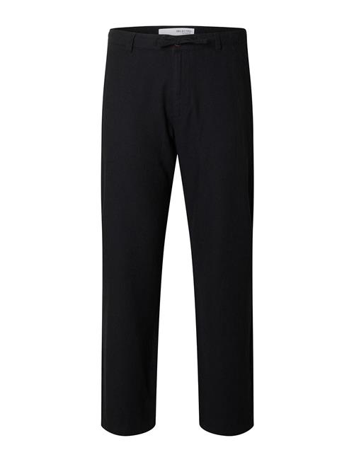 Selected Homme Slh196-Straight-Brody Linen Pant Ex Selected Homme Black