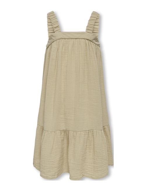 Kids Only Kogthyra Mexicana S/L Dress Ptm Kids Only Beige