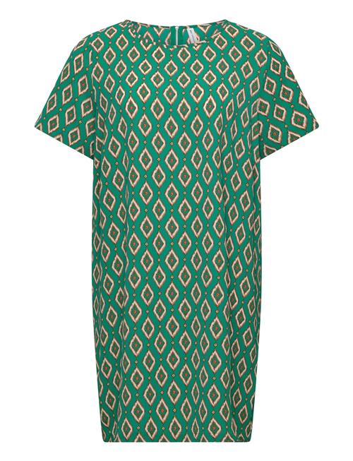 Se ONLY Carmakoma Carlux Life Ss Tunic Dress ONLY Carmakoma Green ved Booztlet