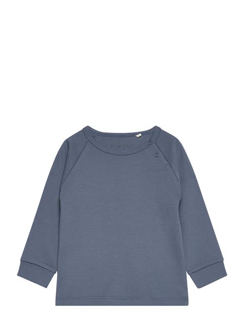 Se Fixoni Blouse Ls - Boy Fixoni Blue ved Booztlet