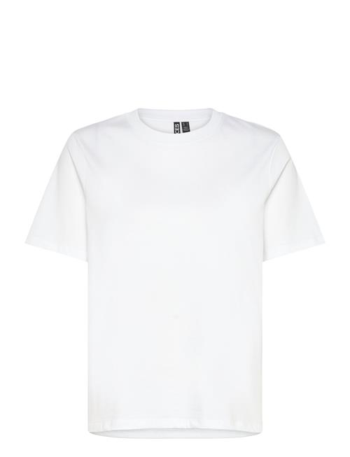 Pcria Ss Solid Tee Noos Bc Pieces White