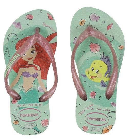 Havaianas Havaianas Klipklapper - Kids Slim Princess - Green/Light Green