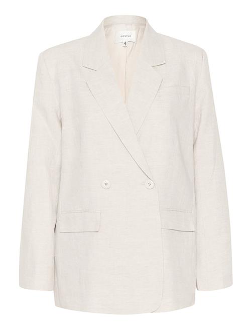 Gestuz Lizagz Linen Blazer Noos Gestuz Cream