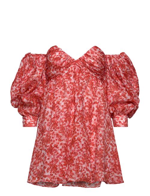 Bardot Lani Floral Mini Dress Bardot Red