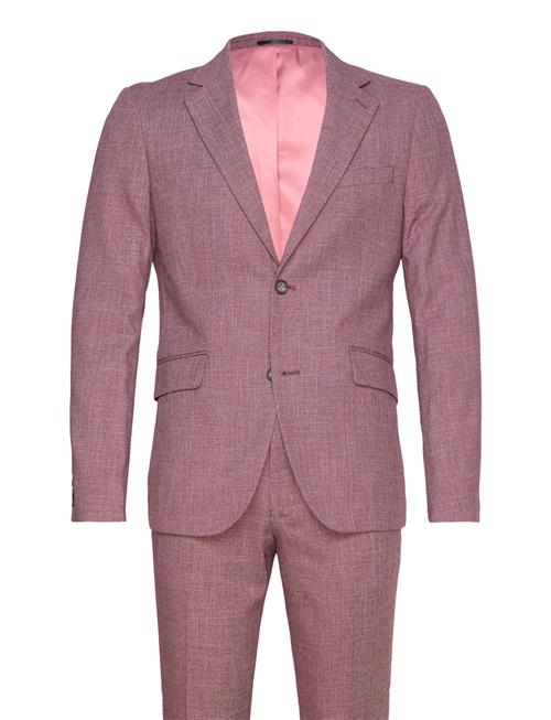 Se Lindbergh Structure Stretch Suit Lindbergh Pink ved Booztlet