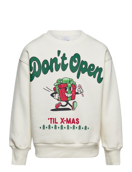 Sweatshirt Sky Christmas Uni Lindex White