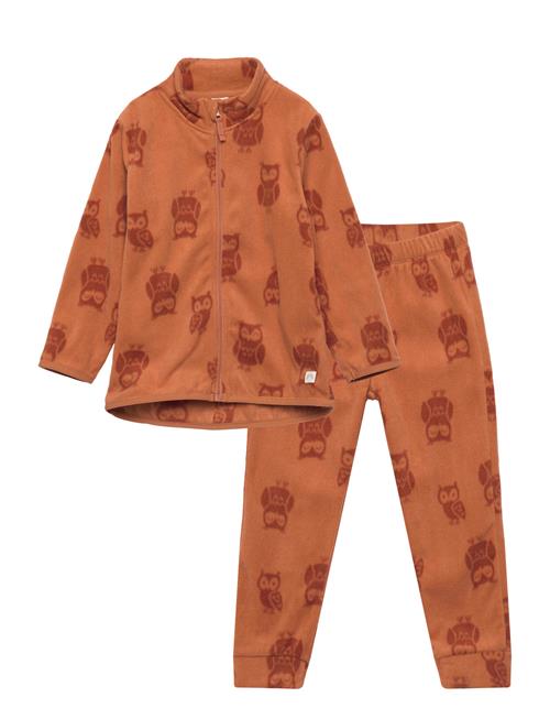 Lindex Set Microfleece Lindex Brown