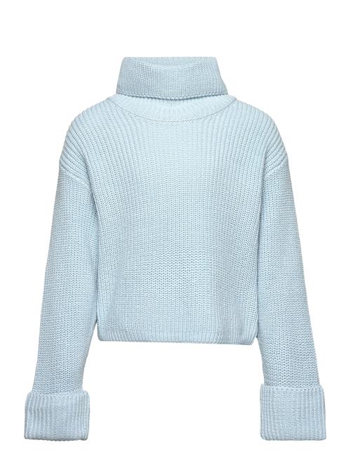 Knitted Sweater Polo Lindex Blue