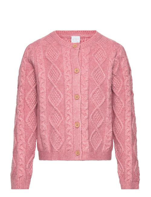 Lindex Cardigan Cabel Knit Lindex Pink