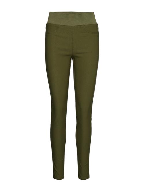 Pants From Freequent In A Soft Material With Power Stretch. The Pants Have A Sim FREE/QUENT Green