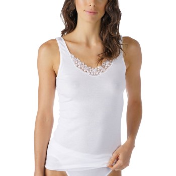 Mey Noblesse Cami-Top Hvid bomuld 42 Dame