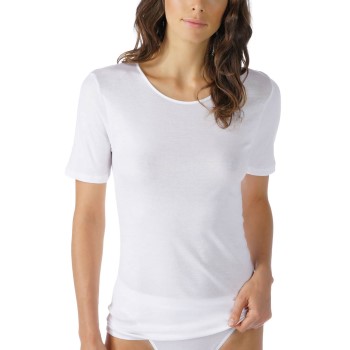 Se Mey Noblesse T-Shirt Hvid bomuld 38 Dame ved Timarco