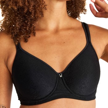 Swegmark Bh Adamo Shape Padded Cup Wire Bra Sort polyamid B 80 Dame