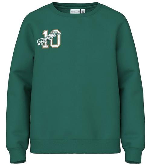 Se Name It Name It Sweatshirt - NkmVasha - Antique Green/10 ved KidsWorld