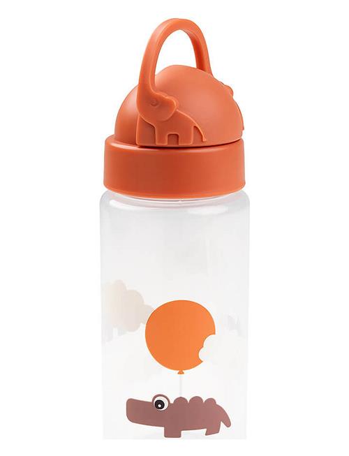 Done by Deer Straw Bottle Happy Clouds Papaya D By Deer Orange