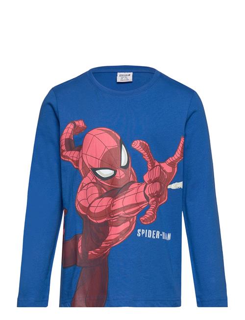 Lindex Top Ls Spiderman Lindex Blue