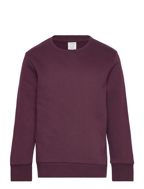 Lindex Sweatshirt Basic Lindex Burgundy