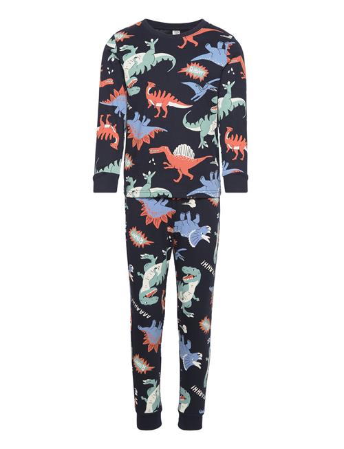 Lindex Pajama Aop Cars Dino Aop Lindex Navy