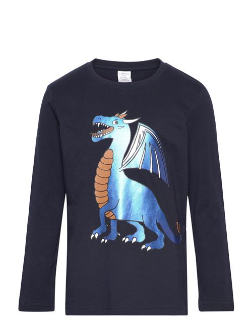 Lindex Top Ls Dragon Lindex Navy