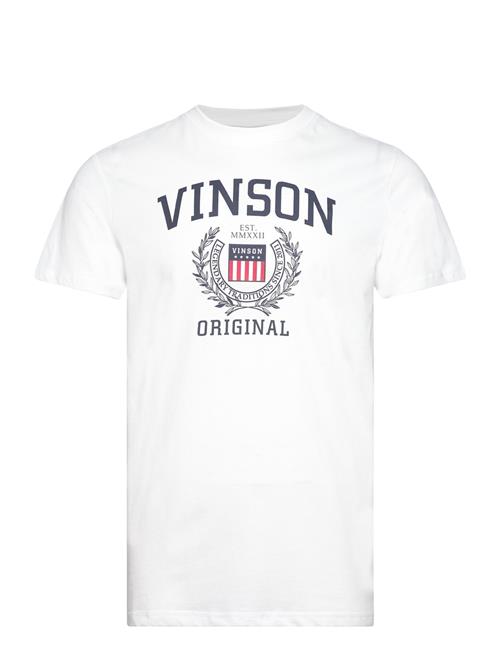 VINSON Kaiser Reg Sj Vin M Tee VINSON White