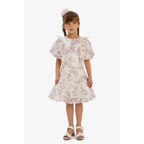 Se Bardot Junior Annika Mini Kjole Lilac Lily | Lilla | 6 years ved Babyshop