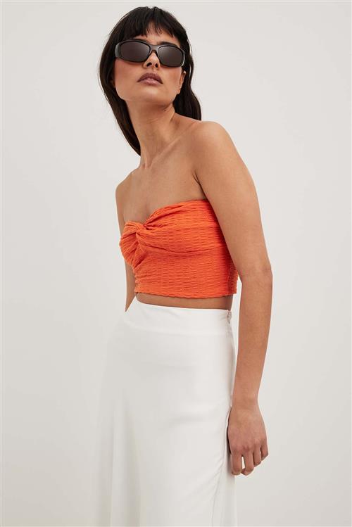 NA-KD Trend Tubetop - Orange