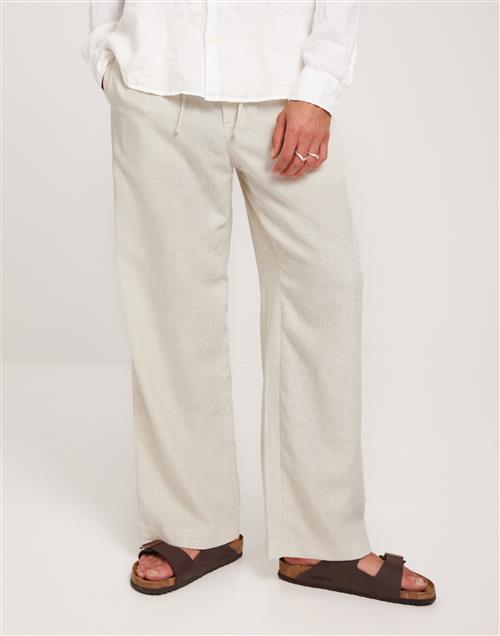 J Lindeberg Noah Wide Pants Slacks Beige