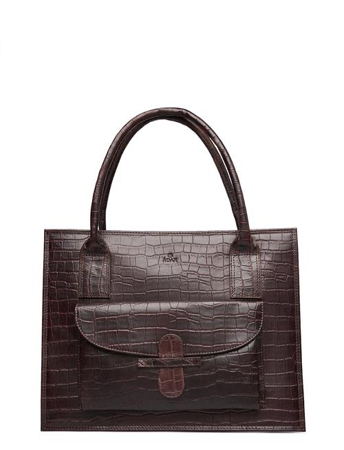 Se Adax Ragusa Shopper Valentina Adax Brown ved Booztlet