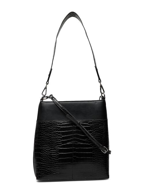 Lindex Bag W Croco Pockets Lindex Black