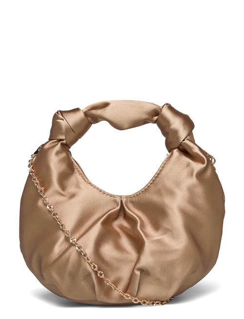 Mango Satin Handbag Mango Brown