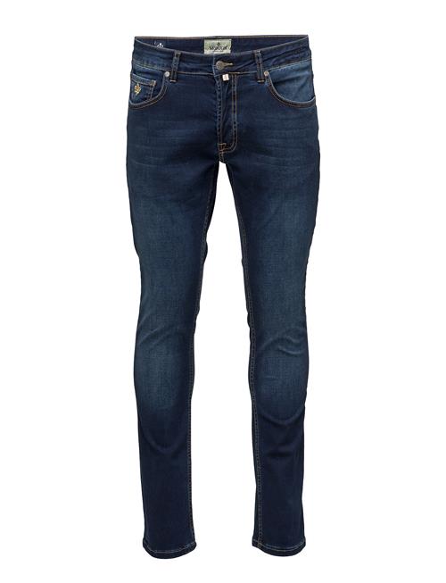 Morris Steve Satin Jeans Morris Blue