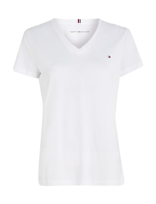 Tommy Hilfiger Heritage V-Neck Tee Tommy Hilfiger White