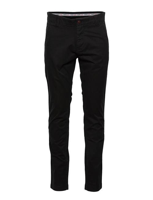 Se Tommy Jeans Tjm Scanton Chino Pant Tommy Jeans Black ved Booztlet