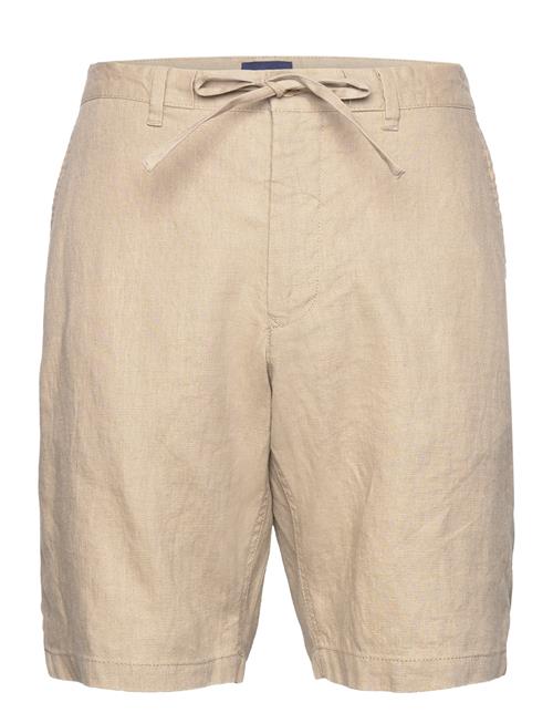 Relaxed Linen Ds Shorts GANT Cream