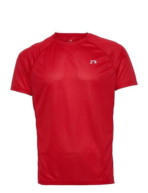 Se Newline Men Core Running T-Shirt S/S Newline Red ved Booztlet